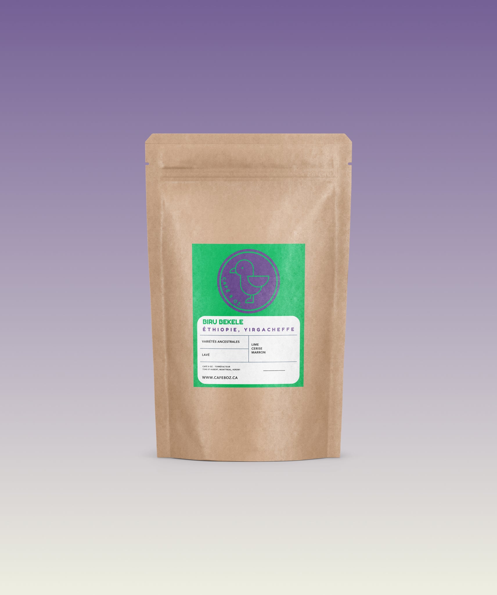 Sac café Éthiopien lavé