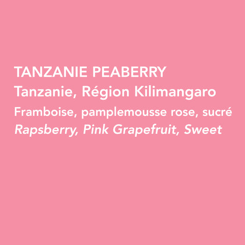 Tanzanie Peaberry